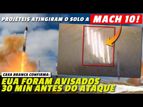 Atingiram o solo a Mach10! / EUA afirmam que foram avisados 30 min antes do ataque a Dnipro