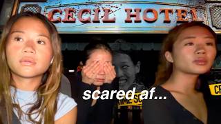 WE VISITED THE MOST HAUNTED HOTEL IN LA….(putting our life in danger lol)