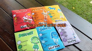 INSIDE OUT 2 BLIND BAGS🌈 || Asmr Unboxing🍋