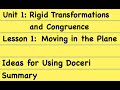 Rigid Transformations and Angle Relationships