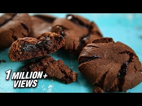 How To Make Molten Lava Cookies | Chocolate Lava Cookies Recipe | Eggless Cookies | Upasana Shukla
