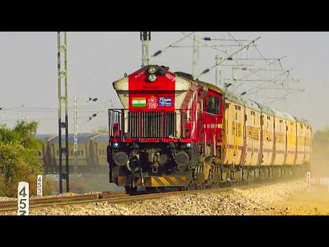 Diesel Madness under the wires - Indian Railways