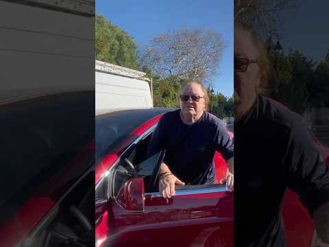 He Was Ready To Attack Because He Got Recorded Driving A Tesla!