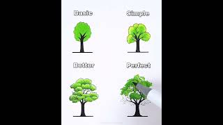 Mesmerizing 😍 | How to Draw Tree & 3d Art