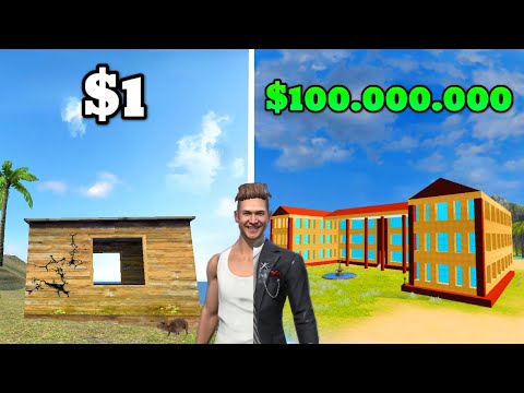 Casa de $1 vs Casa de $100.000.000 | Free Fire