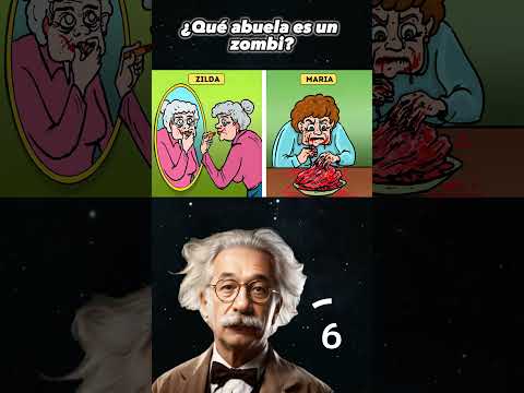 ¿Qué abuela es un zombi? #acertijos #advinacion #enigma #quiz #rompecabezas #adivinanza #riddles