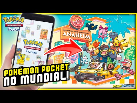 URGENTE 🚨 TEREMOS O POCKET NO *MUNDIAL* DESSE ANO! || Pokémon TCG Pocket #224