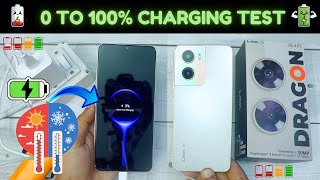 Lava Blaze Dragon 5G Charging Test | 0% to 100% Charging Test with 18W Charger | HINDI |