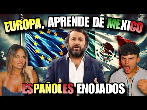 🇪🇦 ESTE CONDUCTOR ESPAÑOL se INDIGNA al COMPARAR EUROPA con MÉXICO por LOS ARANCELES 🇲🇽*REACCIÓN*