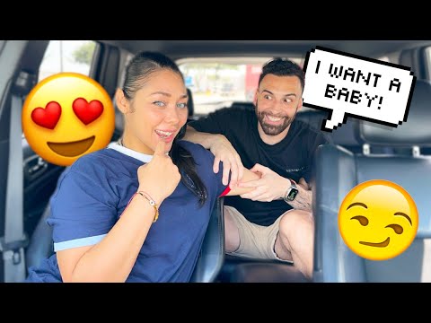 TELLING MY GIRLFRIEND "LETS MAKE A BABY"IN THE BACK SEAT! *GOT JUICY*