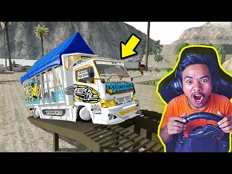 GARA-GARA ANTIGOSIP TRUK MADURA ASYIK PAKAI SASIS CEPER BEGINI JADINYA - ETS2