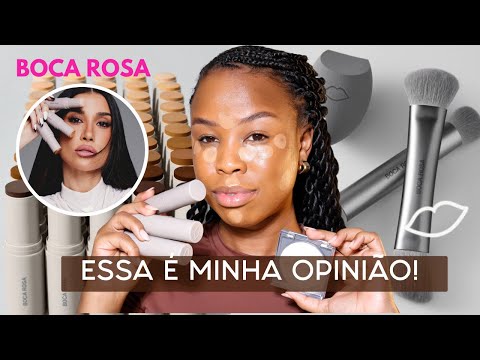 TESTANDO OS PRODUTOS DA BOCA ROSA| Será que é tudo isso mesmo?