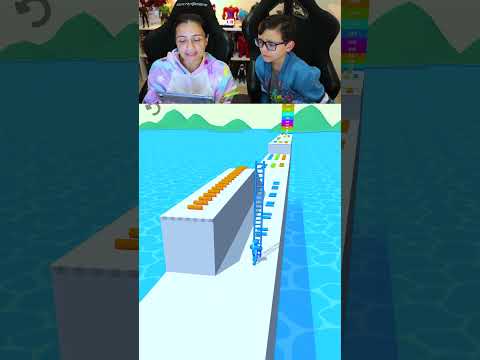 Corrida das escadas!! A melhor escada vence (Ladder Master) #game