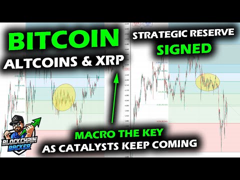 Narrative Set for Run with BTC, XRP and Altcoins as Bitcoin Strategic Reserve Signed, Macro the Key