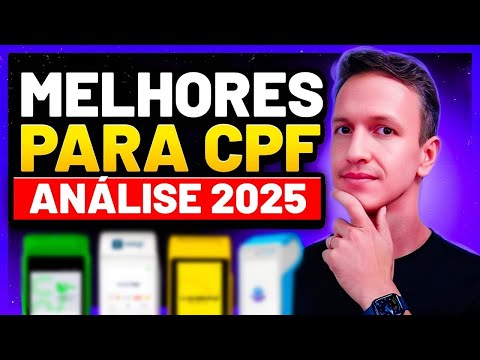 Qual a MELHOR MAQUININHA de Cartão Para CPF em 2025 - ANÁLISE COMPLETA e TAXAS