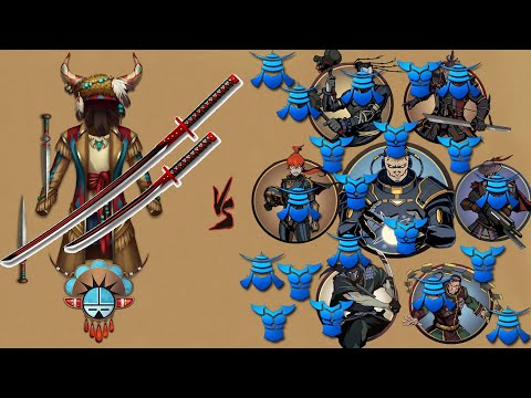 Shadow Fight 2 || Daisho(Creator of the Winds) vs TITAN Bodyguards 「iOS/Android Gameplay」