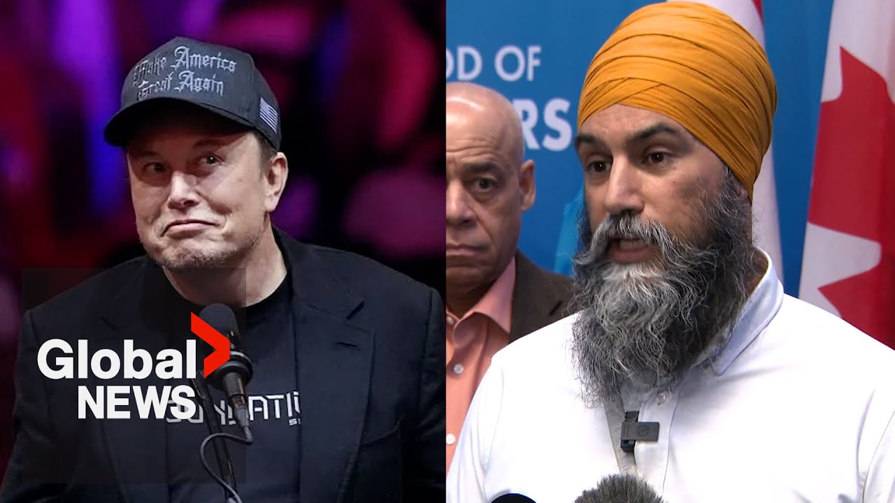 Canada can hurt Elon Musk specifically by stopping flow of critical minerals to the US, Singh says