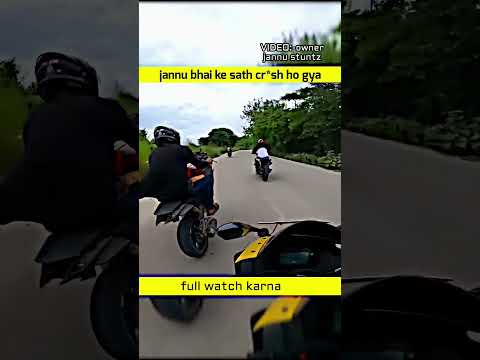 jannu bhai ke sath cr*sh ho gya? whilee marte time #viral#whilee#crash#izsurya