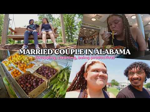 day in the life of a young married couple living in Alabama