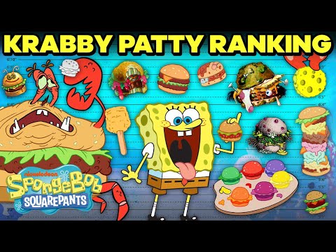 SpongeBob Official: Krabby Patties Ranked By Size!