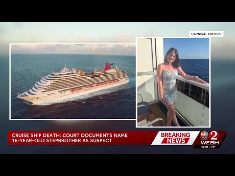 Florida teen found dead on cruise: Stepbrother, 16, named a suspect