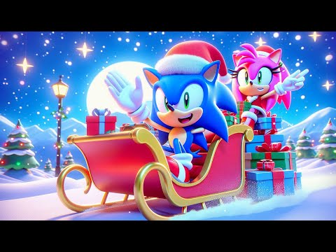 Sonic & Amy go to Deliver Gifts on Christmas!! - Merry Christmas - Sonic The Hedgehog 3 Animation