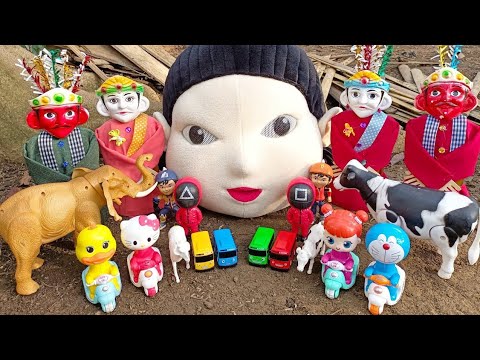 Mencari Kepala Ondel-Ondel, Ondel Ondel Betawi, Ondel Ondel jatuh,Ondel, pocong, Tayo,Bebek,Sapi#417