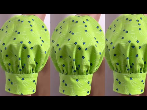 Latest model puff sleeves design | New model sleeves cutting and stitching |