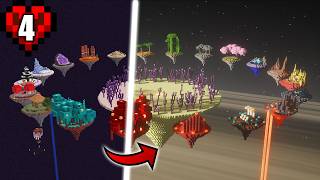Tôi Nâng Cấp Siêu Công Trình THE END Trong Minecraft Siêu Khó