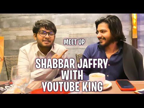 YT Baadshah Met With Shabbar Jaffry | YT Baadshah Vlogs #trending #shabbarjaffry #youtubers #shorts