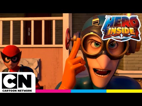 Hero Inside | Batalha heróica contra o novo supervilão | Cartoon Network