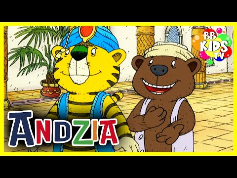 Andzia - Odcinek 2: Indyjski tygrys królewski | Bajki edukacyjne