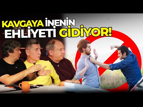 Kavgaya İnenin Ehliyeti Gidiyor!