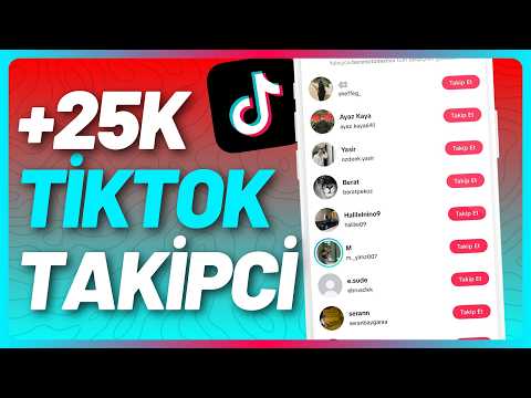 1 DAKİKADA 25K TİKTOK TAKİPÇİ HİLESİ - ÜCRETSİZ ŞİFRESİZ TİKTOK TAKİPÇİ HİLESİ 2025