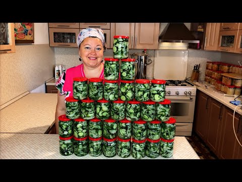 🔥САЛАТ ИЗ ПЕРЕРОСШИХ🥒ОГУРЦОВ В МАСЛЕ ЗА 15⏰МИНУТ! ЗИМОЙ С🥔КАРТОШЕЧКОЙ🥗ПРОГЛОТИТЬ👅ЯЗЫК