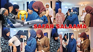 SAFAR SALAAMA MARKAAN USHEEGAY SAFARKEYGA WEY OOYEYN CALOOSHA AYAA IHURTAY I WILL MISS YOU 😭