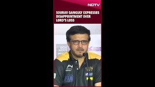 'The Way India Batted...'Sourav Ganguly React To India's Lord's Heartbreak, Expresses Disappointment