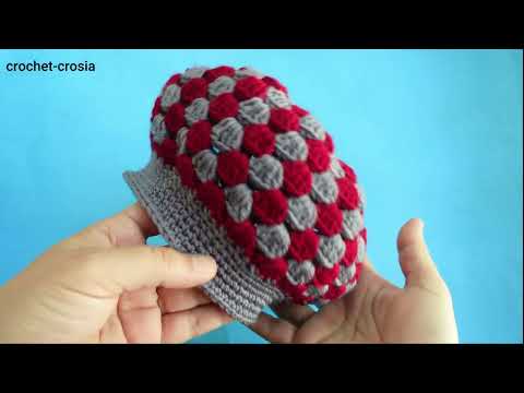 crochet hat new and stylish easy tutorial for beginners