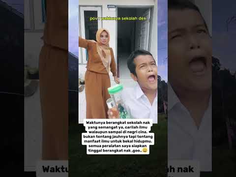 waktunya sekolah nak #shortfyp #vidiofyp #soundfyp