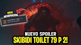 SKIBIDI 79 PARTE 2 BOOM RESPONDE PREGUNTAS 😱 FILTRA SPOILER NUEVO 🤫 Skibidi 79 Fecha Spoiler