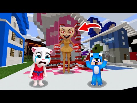 البقاء على قيد الحياة من بالورينا كابتشينا في ماين كرافت 😨
