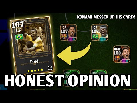 107 Rated Pele • Honest First Impressions in eFootball 25 🤔🔥