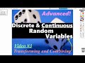 Combining Random Variables and Statistics