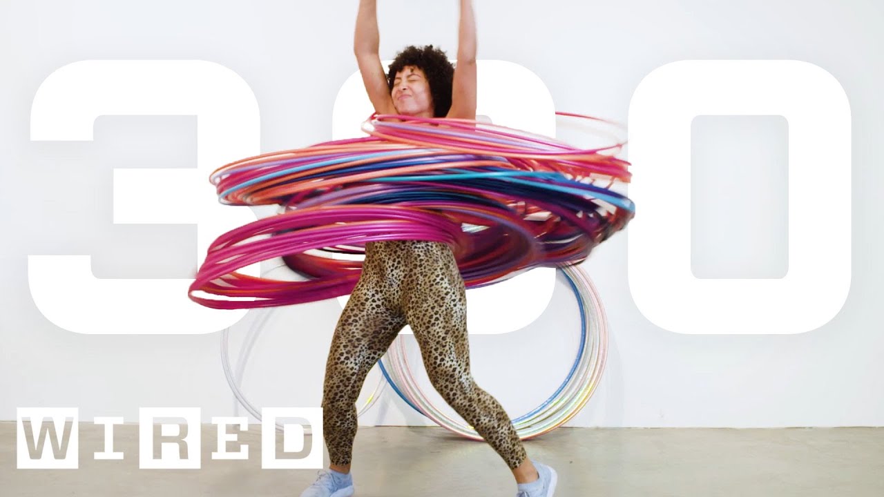 Why It's Almost Impossible to Spin 300 Hula Hoops At Once