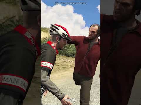 EXTRAÑOS Y LOCOS DE GTA 5 EN 1 MINUTO #shorts