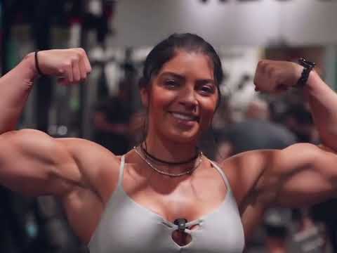 Beautiful Workout female bodybuilder Motivation,