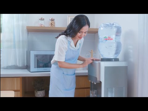 Galon Le Minerale Pilihan Bunda, Bening, Transparan dan Airnya Jernih