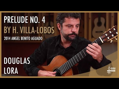 Douglas Lora performs "Prelude No. 4" by Heitor Villa-Lobos on a 2014 Angel Benito Aguado guitar