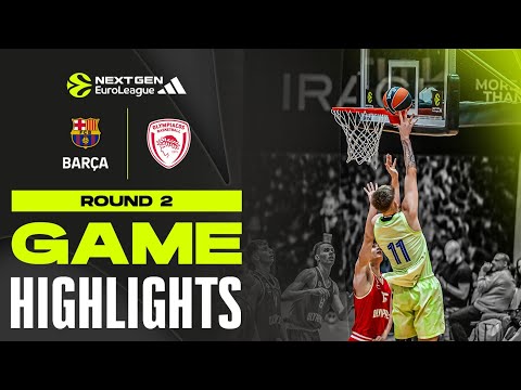 U18 FC Barcelona vs U18 Olympiacos I Round 2 NextGen Ulm Qualifier Highlights