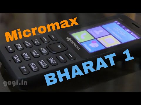 (HINDI) Micromax Bharat 1 review - this phone is better than JioPhone